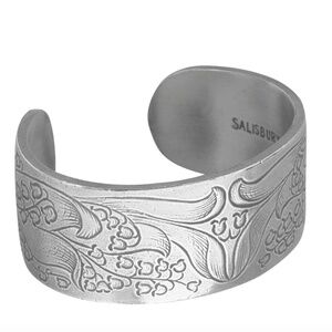 Salisbury Lily of the Valley Pewter Cuff
